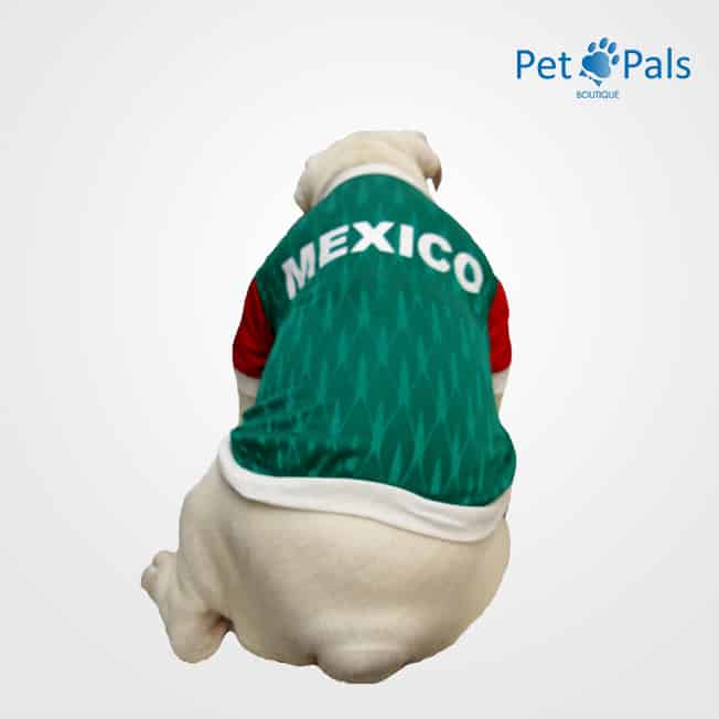 Playera para perro México 2014