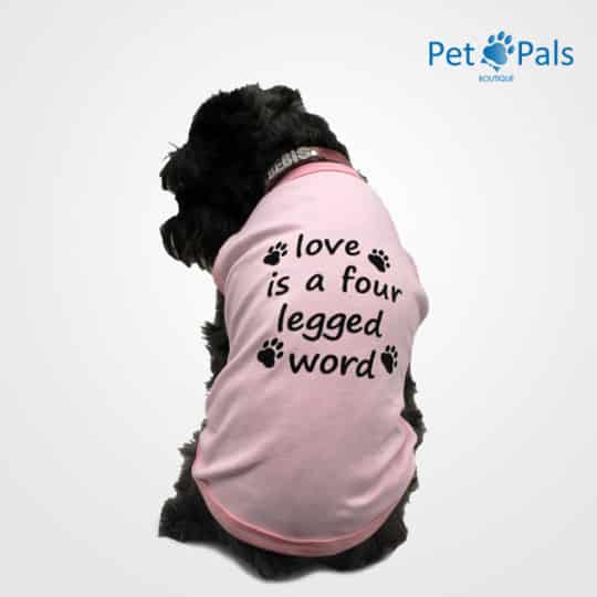 Playera rosa para perro Pet Pals Boutique